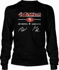 49ers best players Jimmy Garoppolo and George Kittle signatures shirt 2 49ers best players Jimmy Garoppolo and George Kittle signatures shirt 3