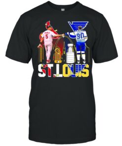 5 Pujols St Louis Cardinals And 90 Oreilly Stlouis Blues Of Stlouis Sports shirt 1