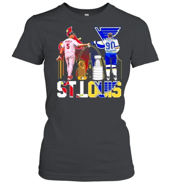 5 Pujols St Louis Cardinals And 90 Oreilly St.louis Blues Of St.louis Sports shirt