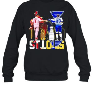 5 Pujols St Louis Cardinals And 90 Oreilly Stlouis Blues Of Stlouis Sports shirt 4