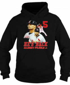 5 he's back Albert Pujols shirt 5