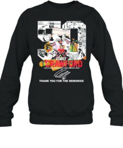 50 Cirey Crawford Chicago Blackhawks 2005 2006 2007 2020 Thank You For The Memories Signature Shirt 4