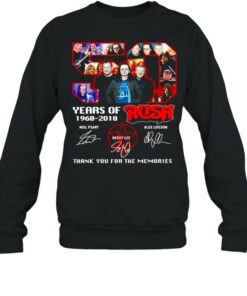 50 Years Of 1968 2018 Rush Signatures Thank You For The Memories Shirt 3 50 Years Of 1968 2018 Rush Signatures Thank You For The Memories Shirt 4