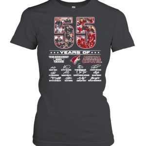 55 Years Of The Greatest NHL Teams Arizona Coyotes Signatures Shirt