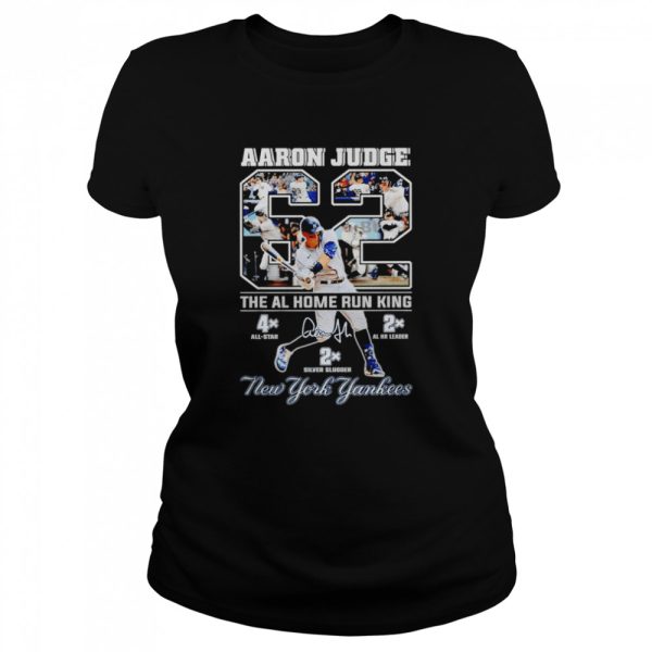 60 Aaron Jodge The AL Home Run King New York Yankees shirt