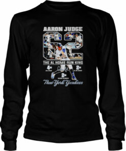 60 Aaron Jodge The AL Home Run King New York Yankees shirt 3