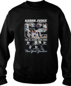 60 Aaron Jodge The AL Home Run King New York Yankees shirt 4