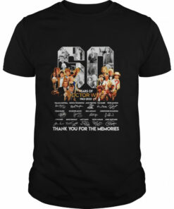 60 years of Doctor Who 1963 2023 thank you for the memories shirt 1