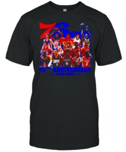 76ers 75th Anniversary 1946 2021 players shirt 1