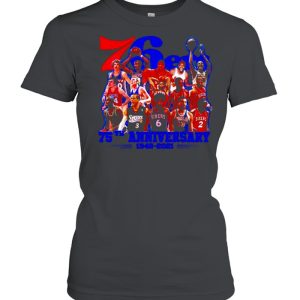 76ers 75th Anniversary 1946 2021 players shirt