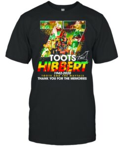77 Toots Hibbert 1942 2020 Toots And The Maytals Thank You For The Memories SIgnature Shirt 1