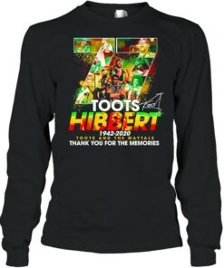 77 Toots Hibbert 1942 2020 Toots And The Maytals Thank You For The Memories SIgnature Shirt 3