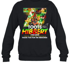 77 Toots Hibbert 1942 2020 Toots And The Maytals Thank You For The Memories SIgnature Shirt 4