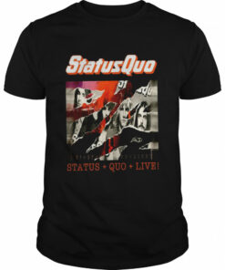 80s Music Art Spring Tour Status Quo shirt 1