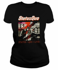 80s Music Art Spring Tour Status Quo shirt 1 80s Music Art Spring Tour Status Quo shirt 2