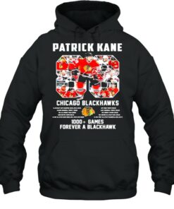 88 Patrick Kane 88 Chicago Blackhawks 1000 Games Forever A Blackhawk Signature Shirt 5