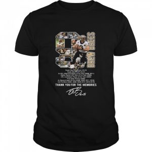 9 Drew Brees Thank You For The Memories Signature shirt