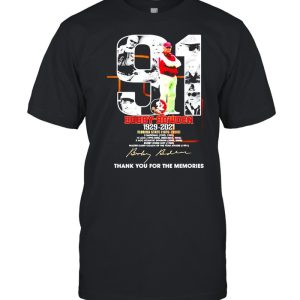 91 years Bobby Bowden 1929 2021 thank you for the memories shirt