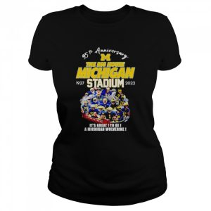 95th anniversary the big house Michigan stadium 1927-2022 shirt