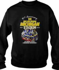95th anniversary the big house Michigan stadium 1927-2022 shirt 3 95th anniversary the big house Michigan stadium 1927 2022 shirt 4
