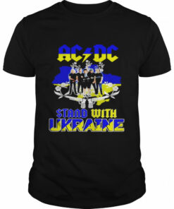 AC DC stand with Ukraine shirt 1