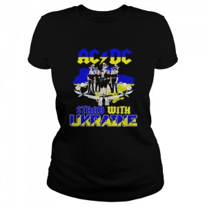 AC DC stand with Ukraine shirt