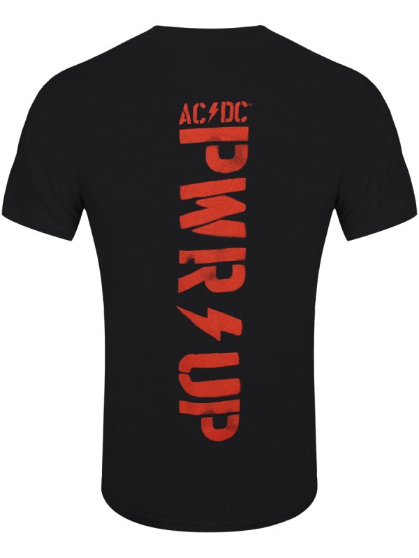 ACDC Angus Finger Horns Men’s Black T-Shirt