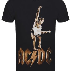 ACDC Angus Statue Men’s Black T-Shirt