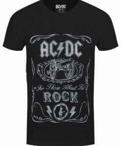 ACDC Cannon Vintage Black T Shirt 1