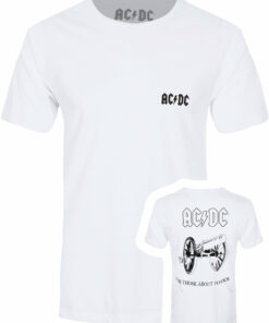 ACDC For Those About To Rock Mens White T Shirt 1