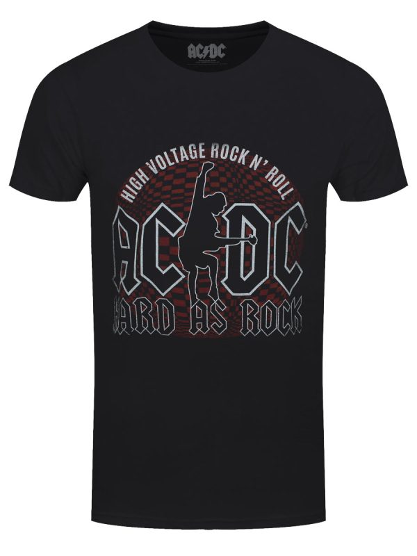 ACDC Hard As Rock Men’s Black T-Shirt