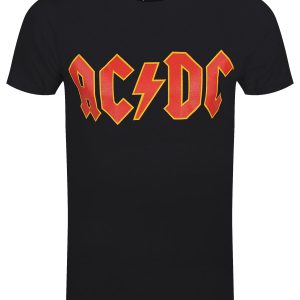 ACDC Logo Mens Black T Shirt 1