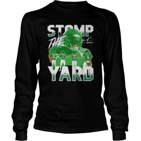 A.J. Brown Philadelphia Stomp The Yard signature shirt