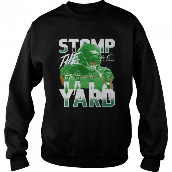 A.J. Brown Philadelphia Stomp The Yard signature shirt