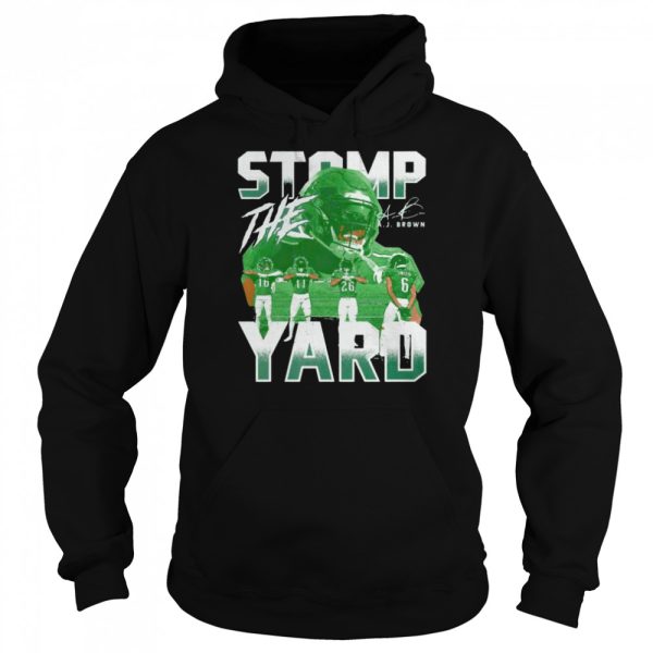 A.J. Brown Philadelphia Stomp The Yard signature shirt