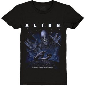 ALIEN NO ONE CAN HEAR YOU SCREAM T-SHIRT