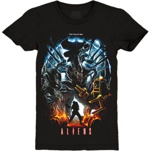 ALIENS THIS TIME IT’S WAR T-SHIRT