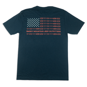 ALL JEEP GRILL FLAG TEE