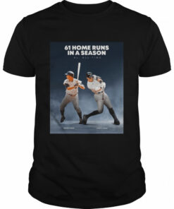 Aaron Judge 61 Home Runs In A Season AL All time Shirt 1