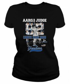Aaron Judge 62 Career Home Runs New York Yankees signature shirt 2