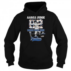 Aaron Judge 62 Career Home Runs New York Yankees signature shirt 5