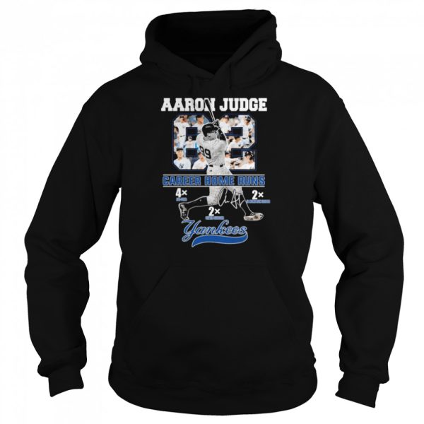 Aaron Judge 62 Career Home Runs New York Yankees signature shirt