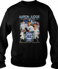 Aaron Judge 62 Yankees home run king American league single season record signature shirt 3 Aaron Judge 62 Yankees home run king American league single season record signature shirt 4