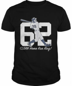 Aaron Judge New York Yankees 62 Clean home run King Shirt 1