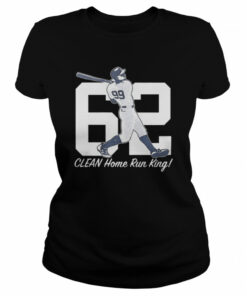 Aaron Judge New York Yankees 62 Clean home run King Shirt 1 Aaron Judge New York Yankees 62 Clean home run King Shirt 2