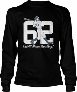 Aaron Judge New York Yankees 62 Clean home run King Shirt 2 Aaron Judge New York Yankees 62 Clean home run King Shirt 3