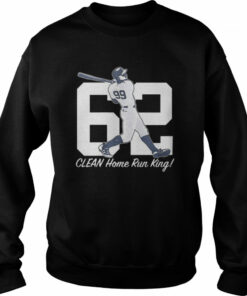 Aaron Judge New York Yankees 62 Clean home run King Shirt 3 Aaron Judge New York Yankees 62 Clean home run King Shirt 4