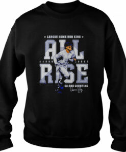 Aaron Judge all rise league home run king signature shirt 3 Aaron Judge all rise league home run king signature shirt 4