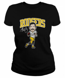 Aaron Rodgers Green Bay Toon signature shirt 1 Aaron Rodgers Green Bay Toon signature shirt 2