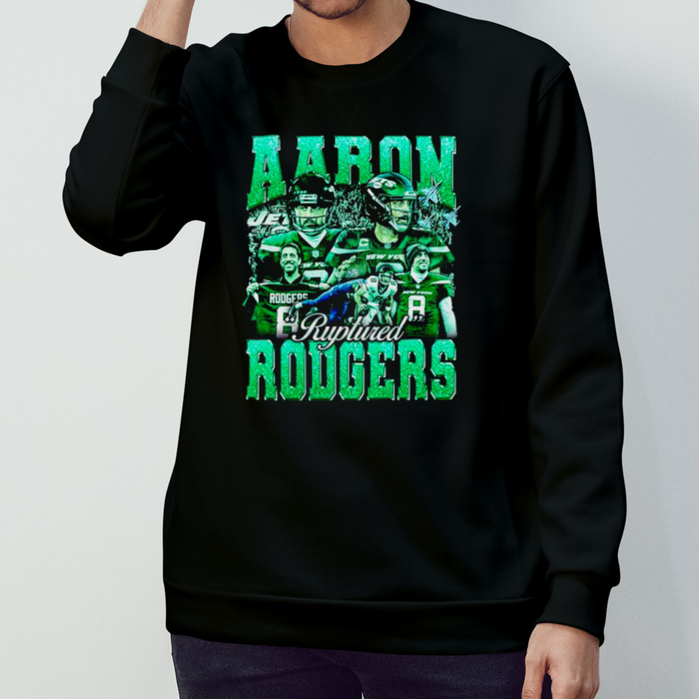 : Aaron Rodgers Jets T-Shirt Black: Clothing, Shoes & Jewelry